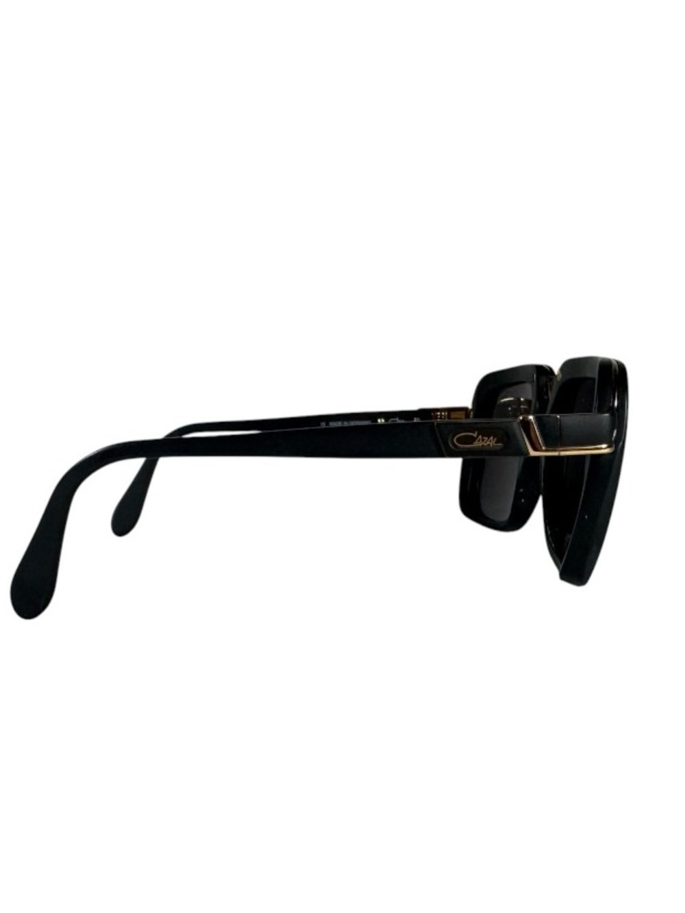 Cazal Legends 607 Sunglasses Black Gold 001 Made Germany - Picture 4 of 7